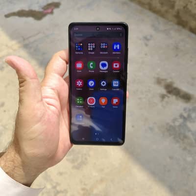 Samsung Mobile A52 mobile black shape. . .