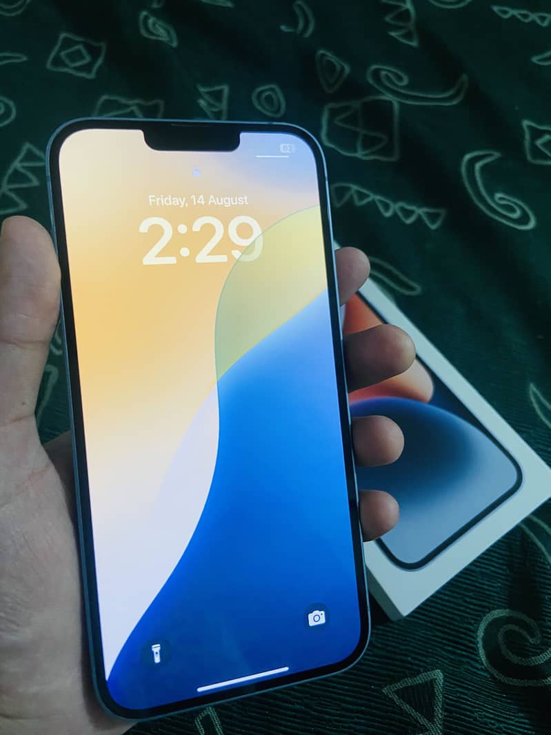 IPhone 14 plus with box 2