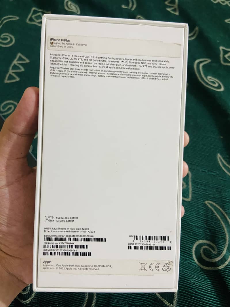 IPhone 14 plus with box 7