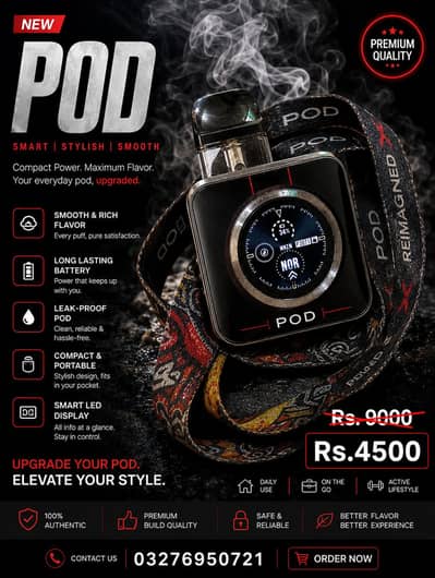 pod with band