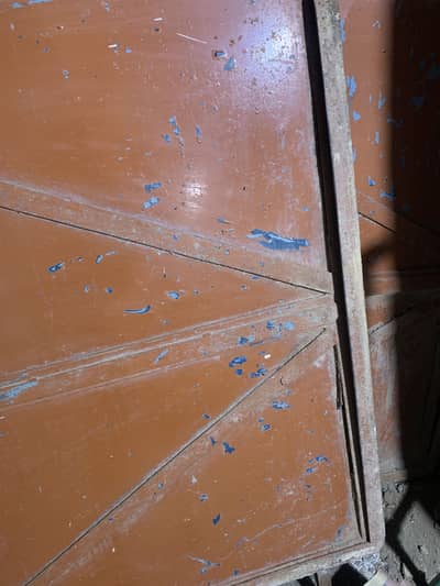 Iron door solid