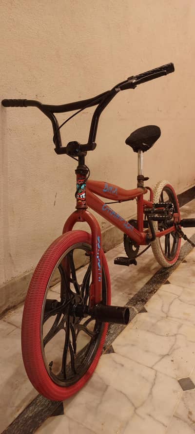 BMX stunt bike