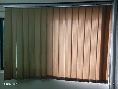 vertical blinds 5 × 6 feet fully functional