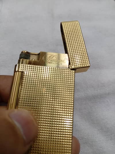 Caran d'Ache Gold-Plated Swiss Made Lighter – Vintage Collector's Item