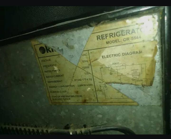 orient refrigerator 1