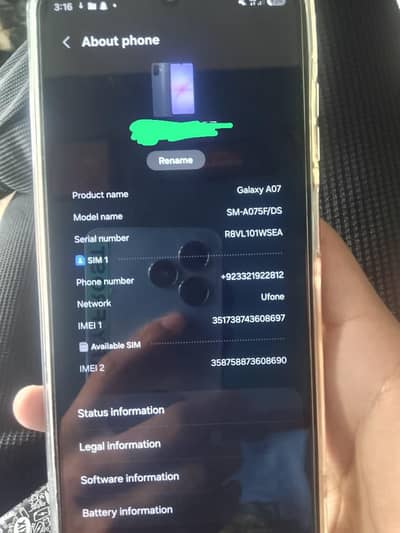 Samsung Mobile A07 5G