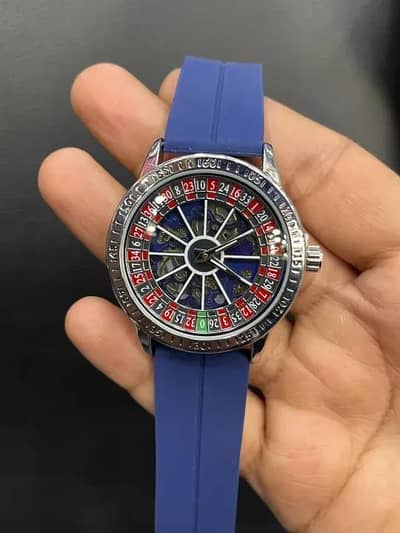 ROULETTE DIAL WATCHES "ONLY AVAILABLE IN BLUE COLOUR"