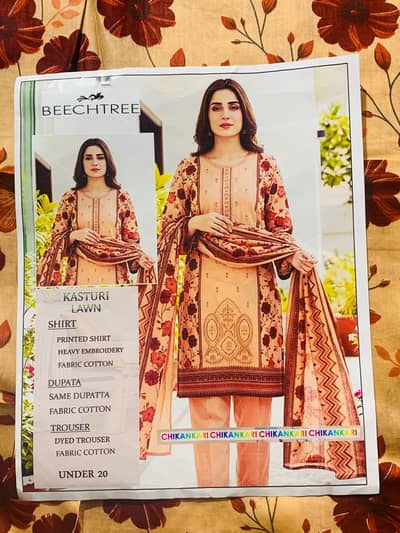 Premium Unstitched Ladies Suit – A&S Collections | Lawn Print