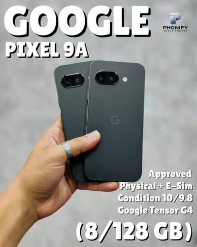 Google Pixel 9a 128GB Official PTA Approved