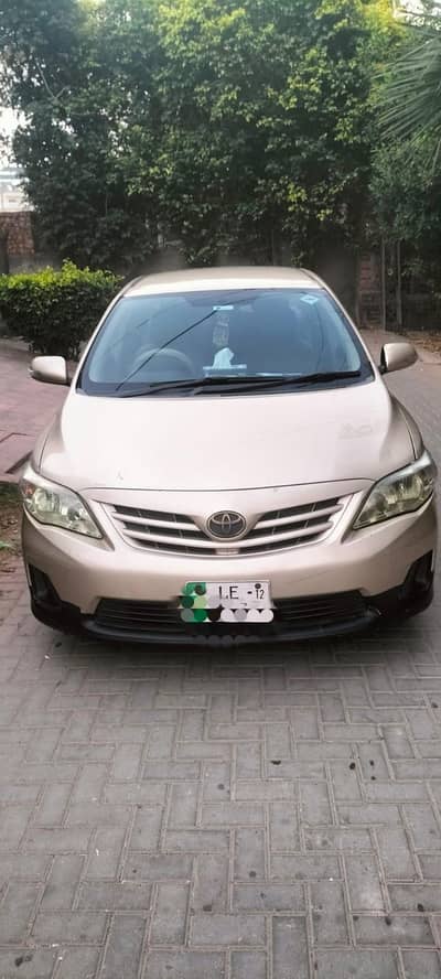 Toyota Corolla GLI 2012