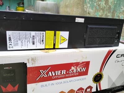 Crown Hybrid Solar inverter new hai Boht km use Huwa hai