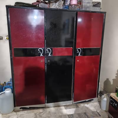 Bedroom set ( Bed, Dressing, Cupboard ) with mattress
