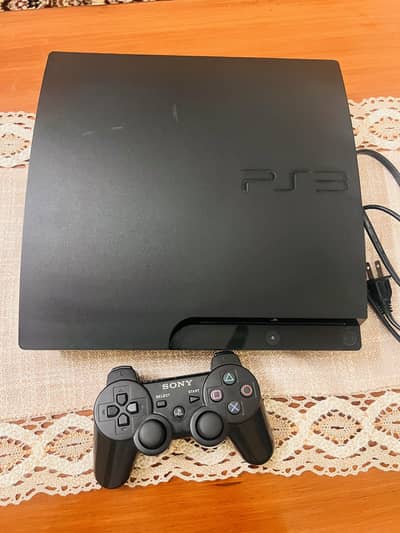 Used PS3 Slim Jailbreak Complete Gaming Package