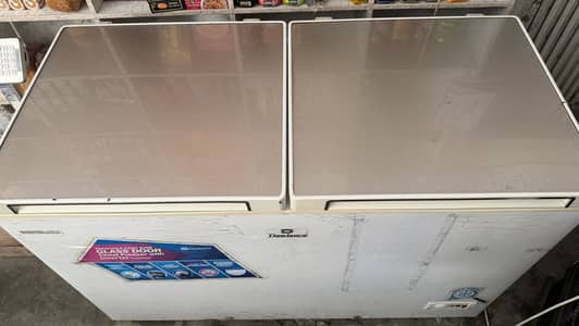 Dawlance glaas door chest freezer inverter technology0303/3555/433