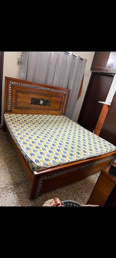 double bed+Dressing and mattress