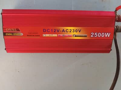 2500 watts ka new inverter aur 30 amp ka charger dono Sirf 5000 mai