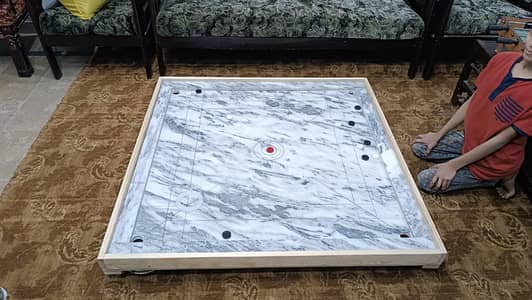 Marble caram board for sale size 4ft x 4ft