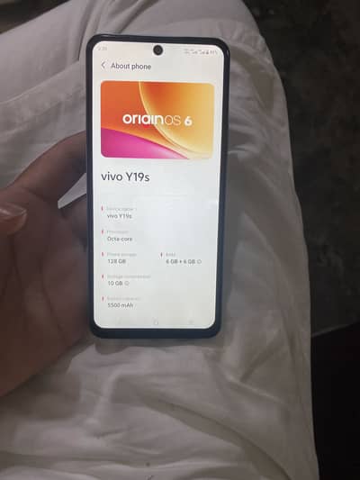 Vivo Y19s 6+6 128gb exchange possible