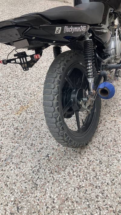 Yamaha YBR 125 fully modifyed