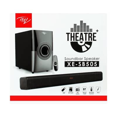Itel Sound Bar Speaker, Black, XE-SB505