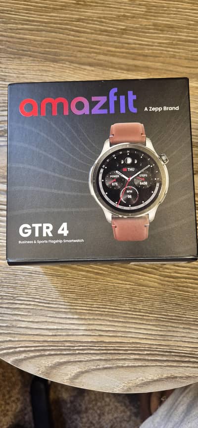 Amazfit GTR 4 Smartwatch – GPS | AMOLED | Bluetooth Calling