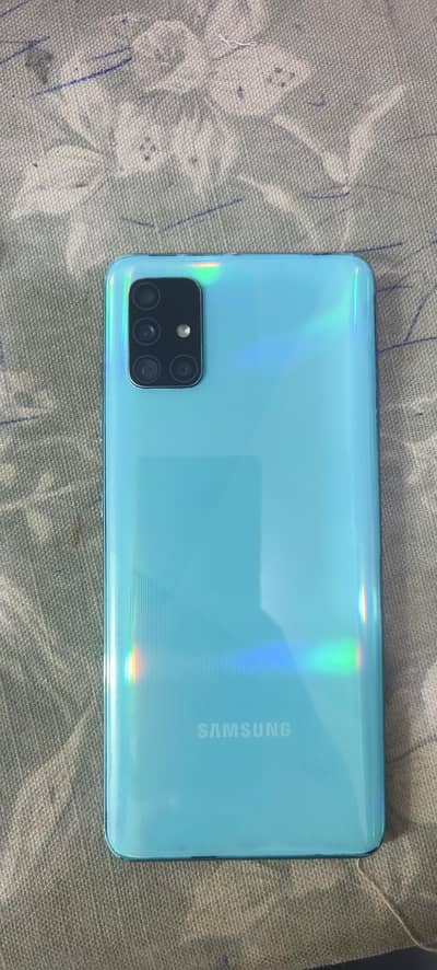 Samsung Mobile A51 6+6 128 condition 10.8