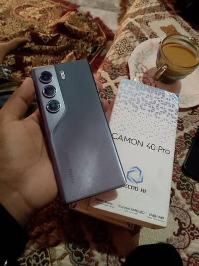 Tecno CAMON 40 Pro warranty available