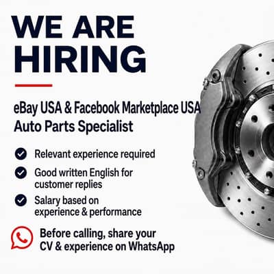 eBay USA & Facebook USA Marketplace Auto Parts Specialist