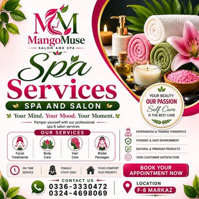 Spa | Services | Spa Center & Saloon | Spa Services In F 8 Markaz