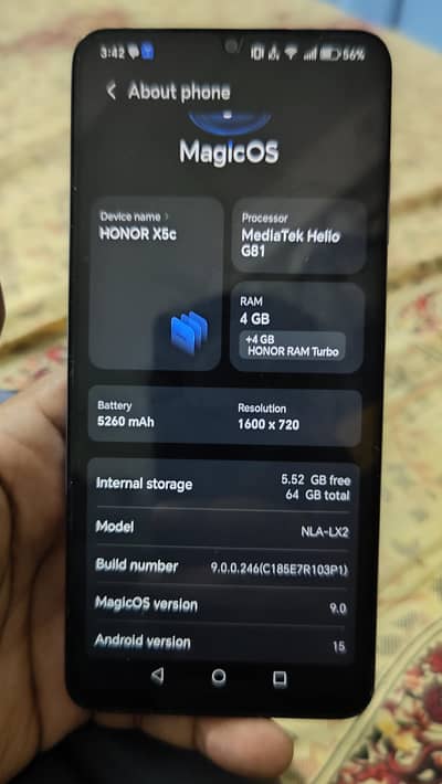 Honor X5c