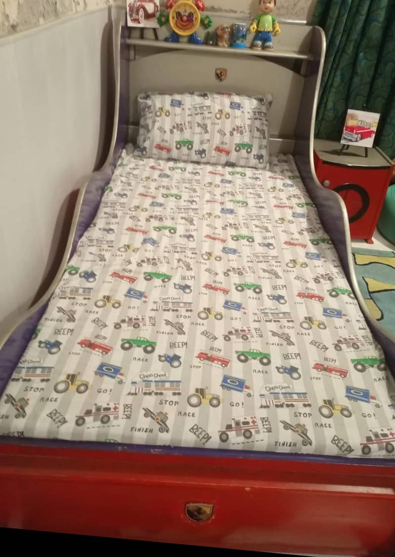 single car bed set 0