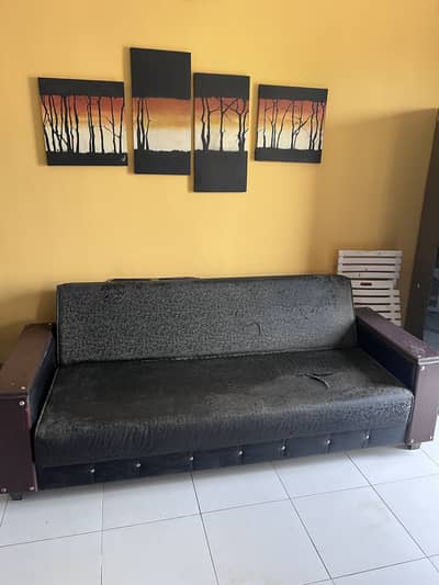3 seater sofa cum bed