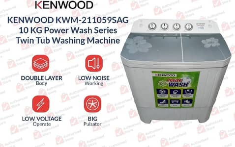 washing machine semi automatic (kenwood)