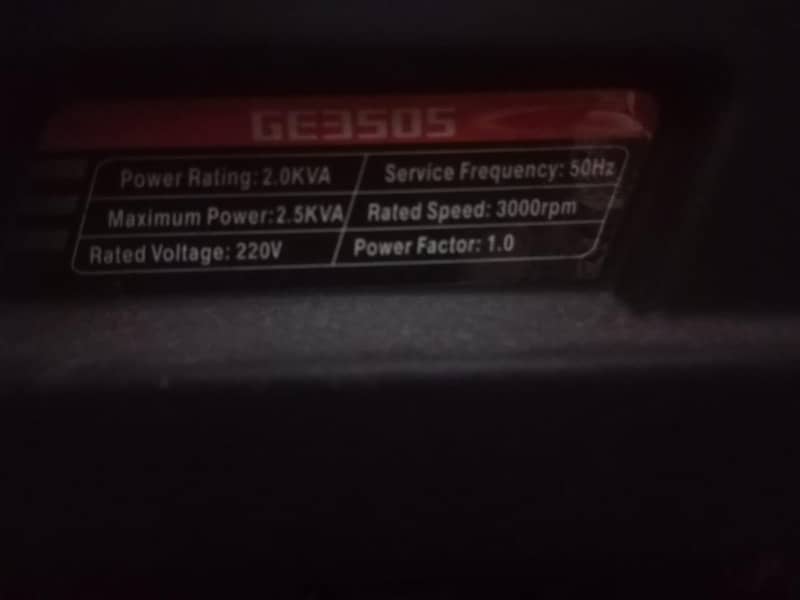 2.5 kva generator 2