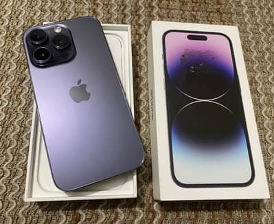 Phone 14 Pro 128gb with box non pta factory unlock urgent sale