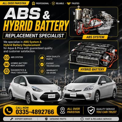 Lithium Battery Aqua Prius Lexus Rx450h Axio Fielder Abs Unit