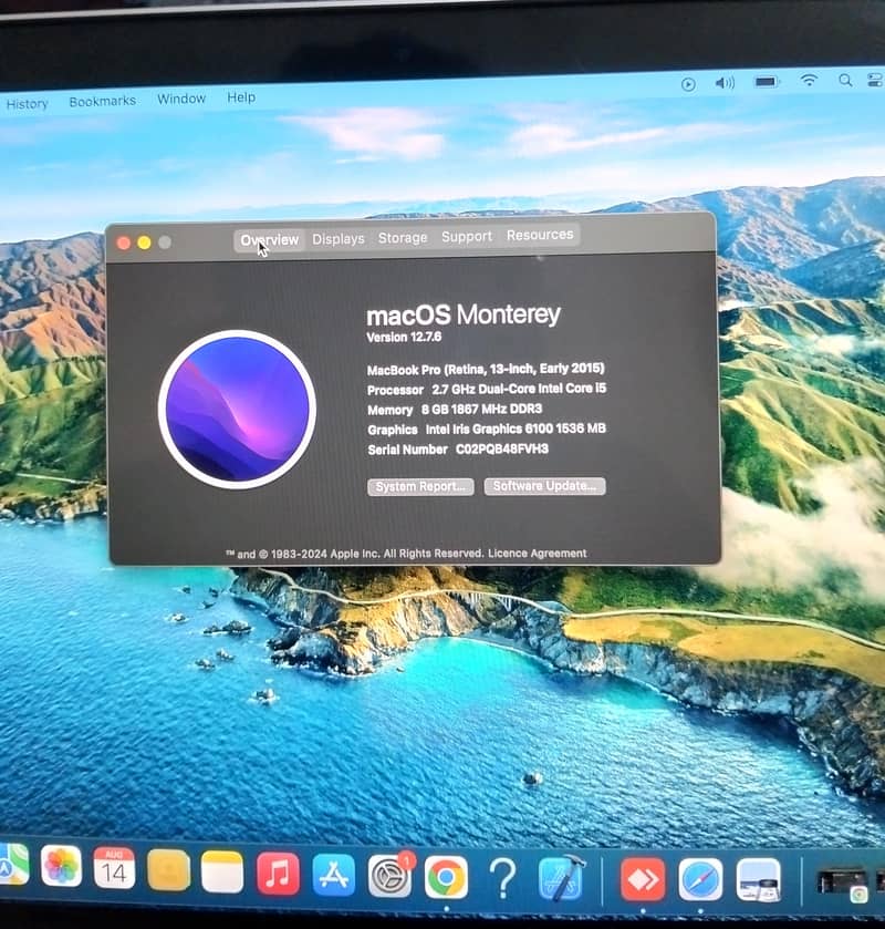MacBook pro 2015 2