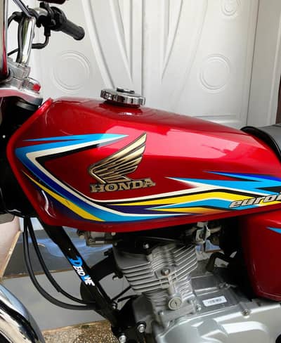 Honda CG 125 2018-B 5000-KM Antique Bike For Honda Lovers