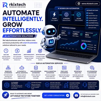 AI Automation Services | Chatbots, CRM & Business Workflow Automation