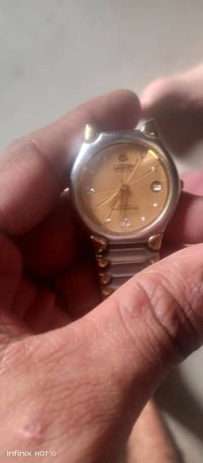lobor watch gold platet