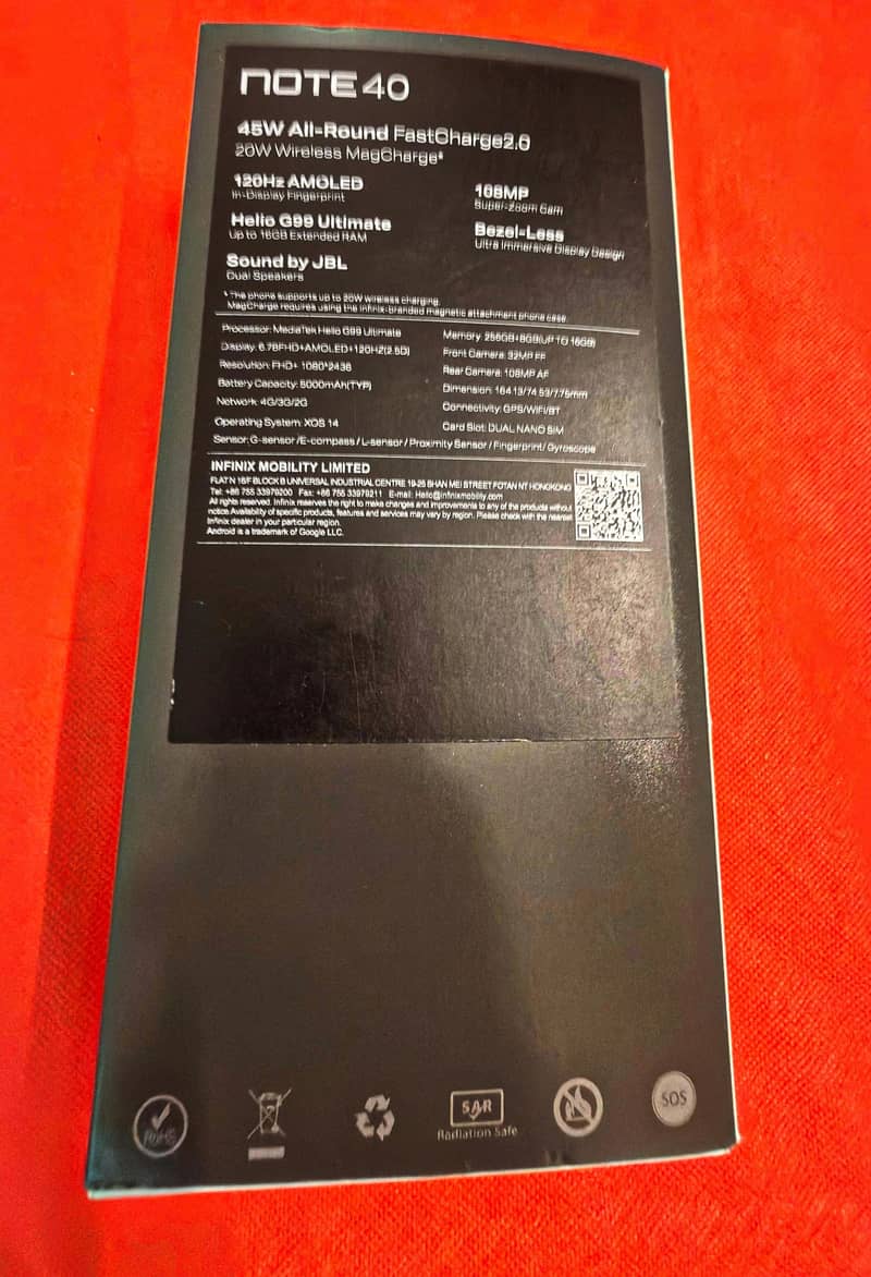 Infinix Note 40 10