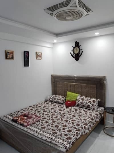 Fully furnished flat for rent 44k with maintenance