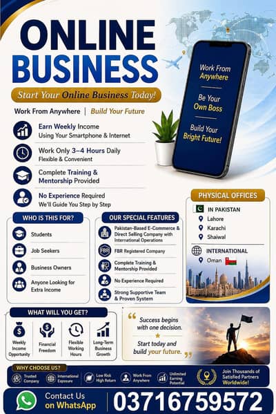 Work From Home | Bussnes opportunity  Ws Opport | Online Earning