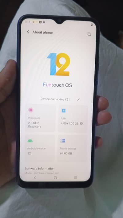 Vivo Y21 4.64 All ok only mobile