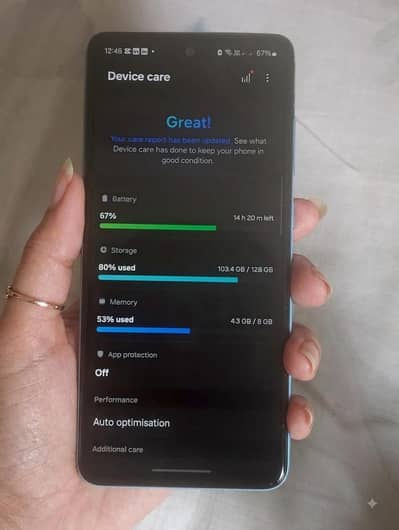 Samsung Galaxy A72 (8GB / 128GB) – 9/10 Condition – PTA Approved