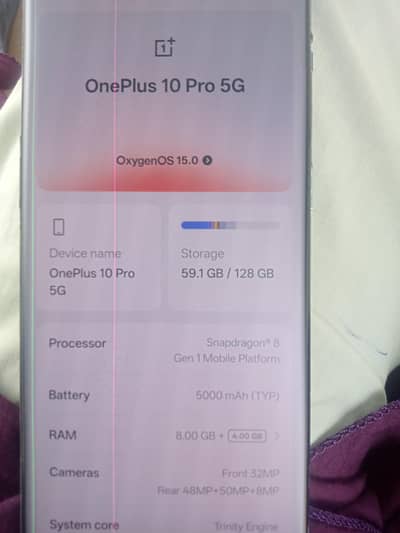 One Plus 10 Pro