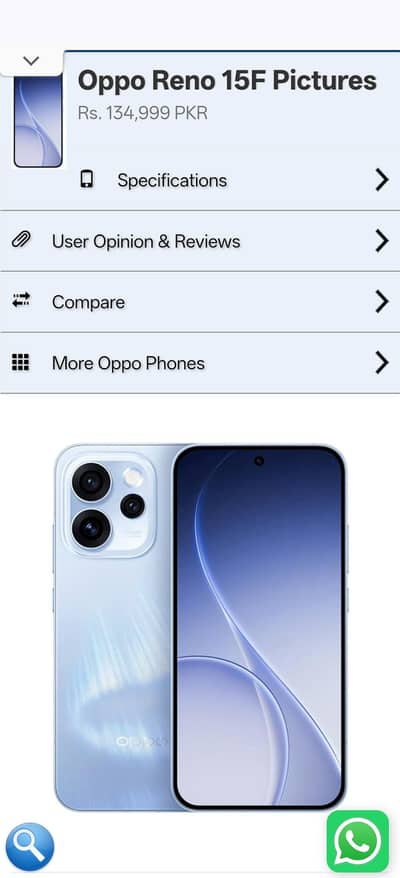 OPPO Reno 15 FS 03038394282