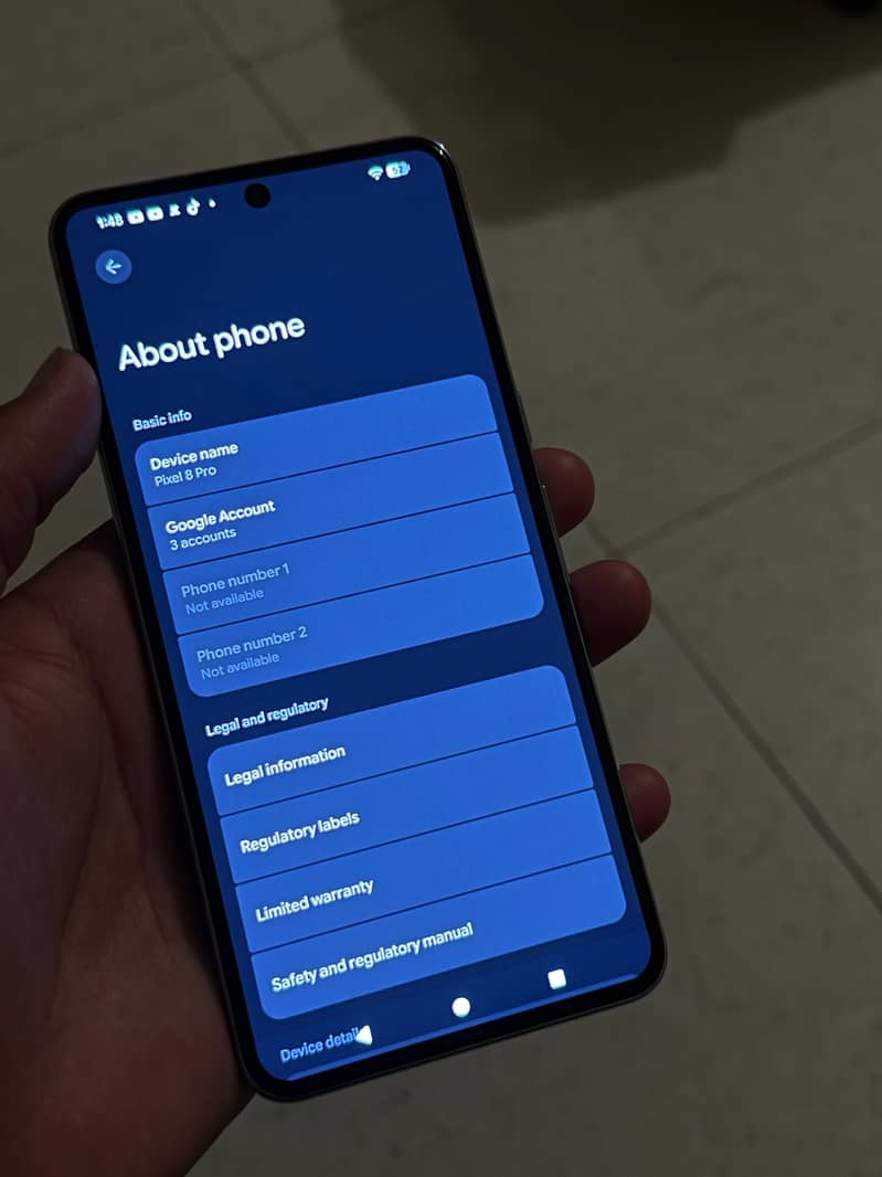 Google Pixel 8 Pro PTA 7