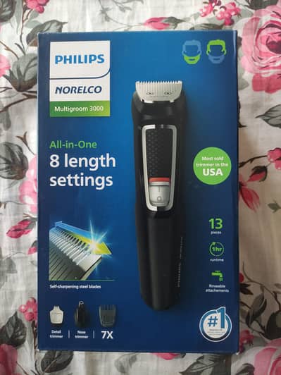 Philips Norelco Multi groomer 3000-13 pieces All-in-One Kit for men