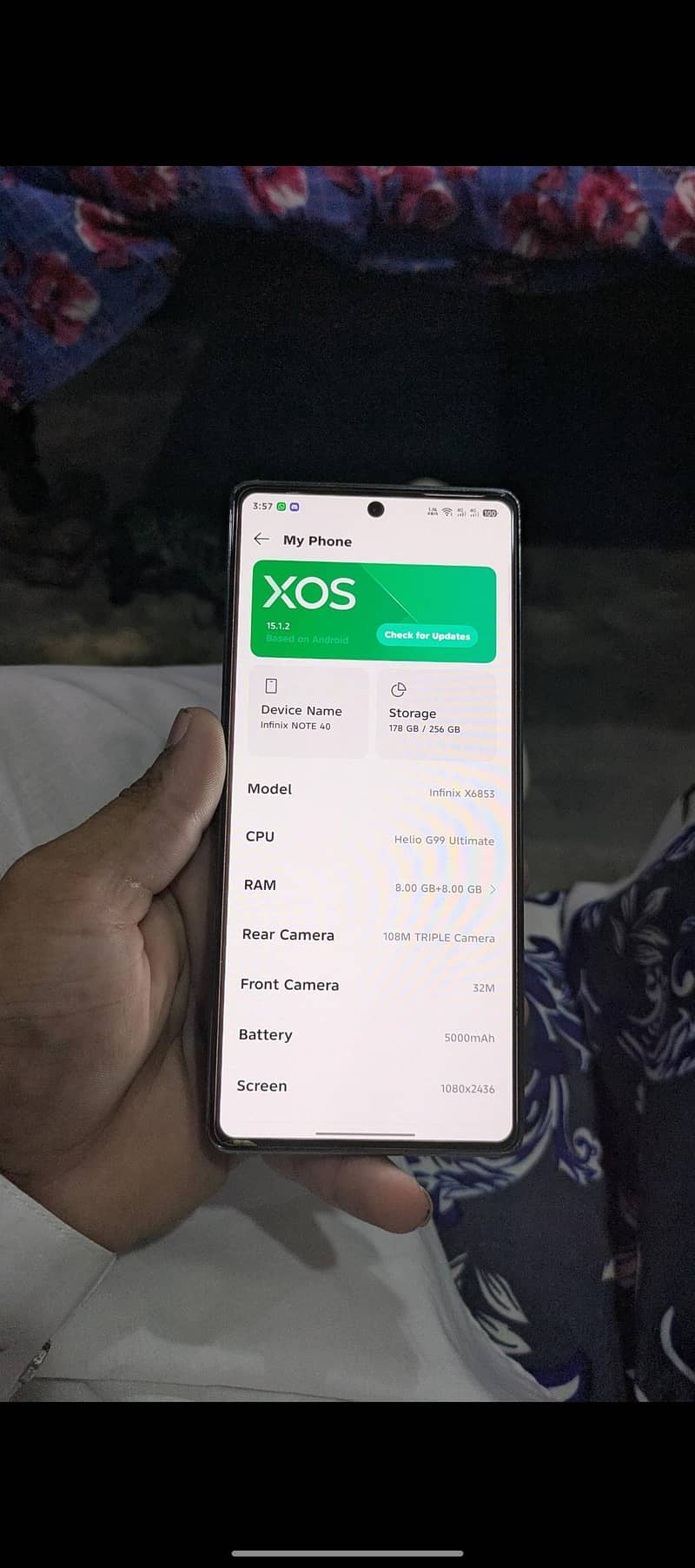 Infinix Note 40 8
